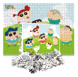 Crayon Shin-chan Jigsaw Puzzle 500PCS – Friends on the Hill