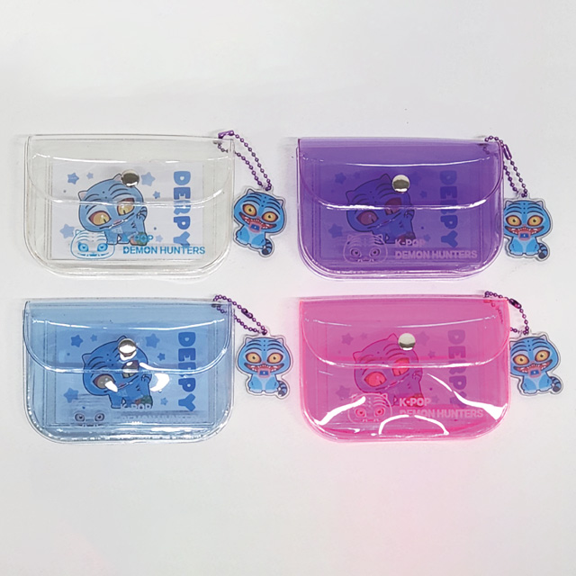 민화 호랑이 투명파우치 (랜덤발송)