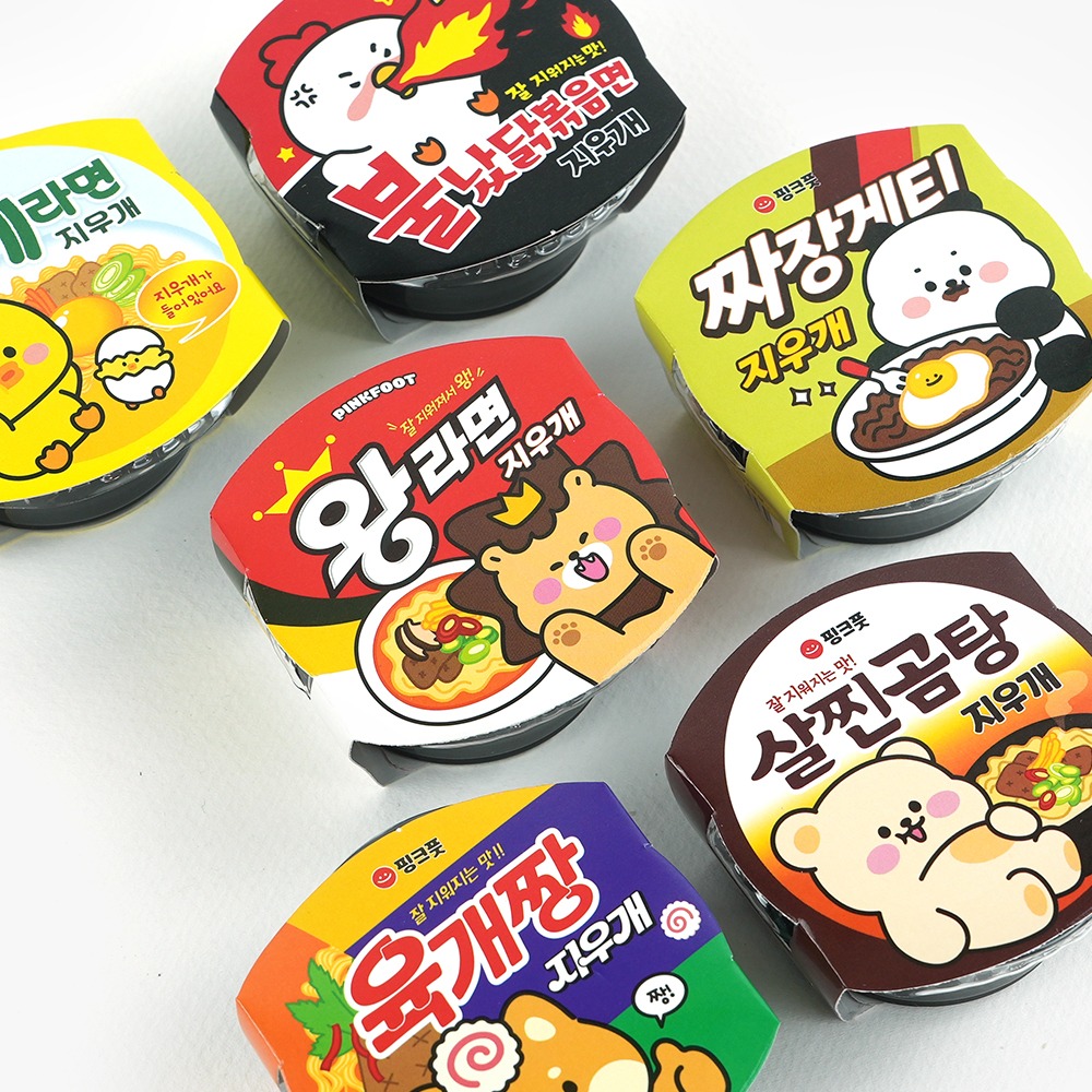 Cup Noodle Eraser (Set of 12)