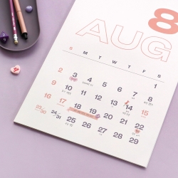 2026 Palette Wall Calendar