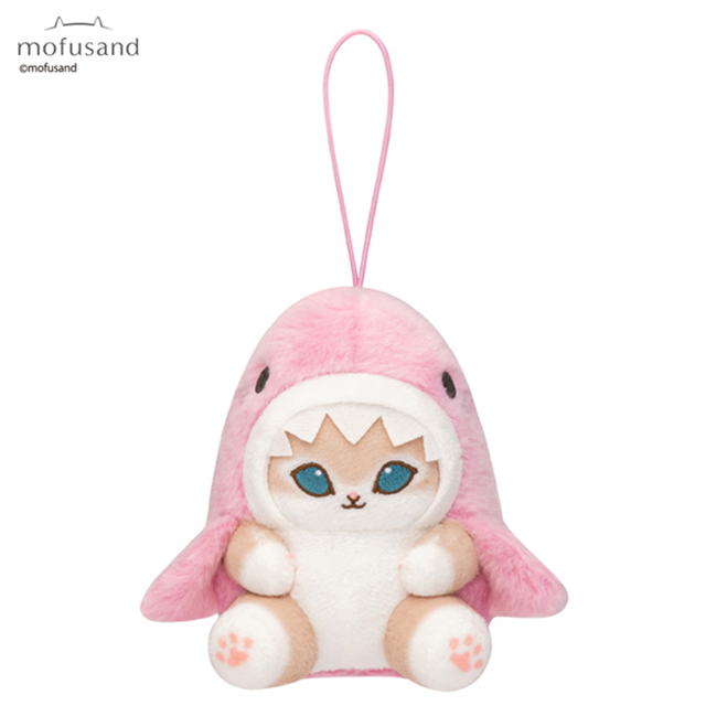 mofusand Pastel Mascot Keyring 10cm_Pink