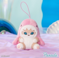 mofusand Pastel Mascot Keyring 10cm_Pink