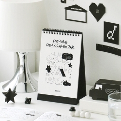 2026 Doodle Desk Calendar