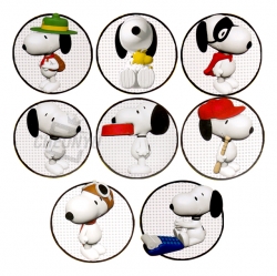 Snoopy Buddies 3D Capsule, 36pcs