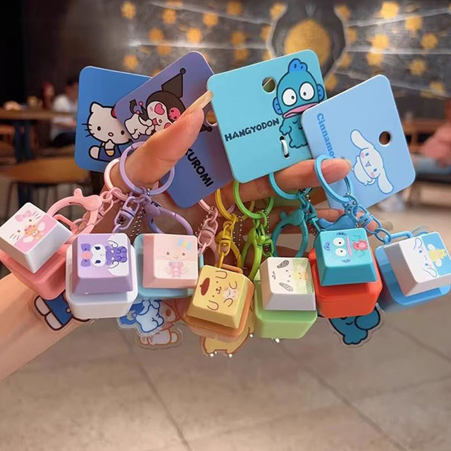 Sanrio Keyboard Music Keyring