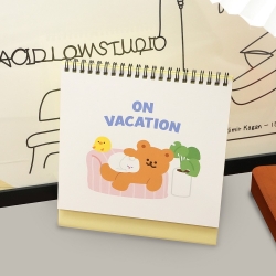 Dancing Bear 2026 Desk Calendar