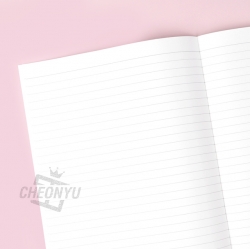 Long-tailed tit Simple  Notebook, 5ea