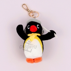 Pingu Conductor Bag Charm 10cm + Random Card