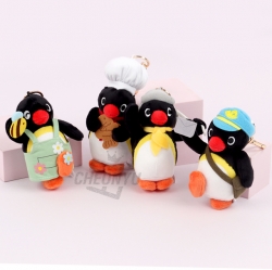 Pingu Florist Bag Charm 10cm + Random Card
