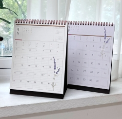 2026 Flower Road Desk Calendar