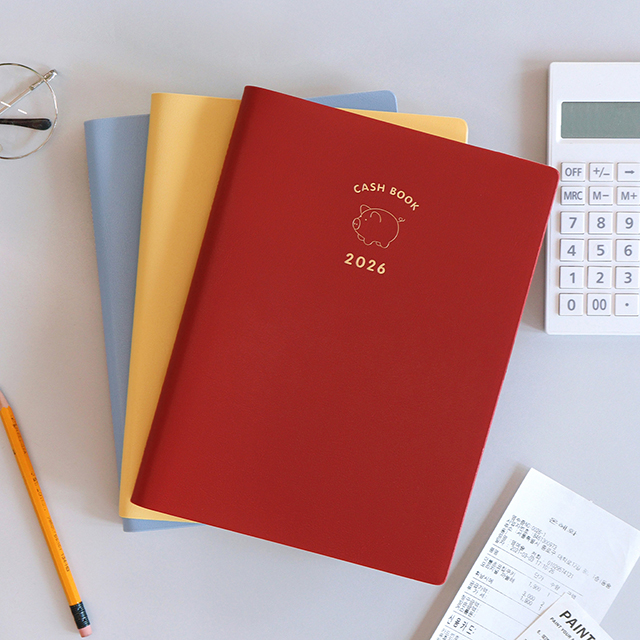 2026 The temperature of the day Cash Book (Cover)