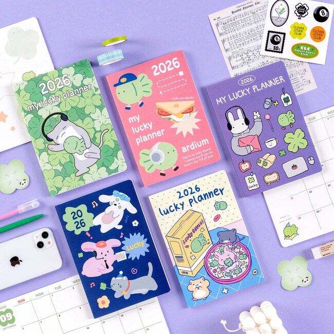 2026 Lucky Monthly Planner