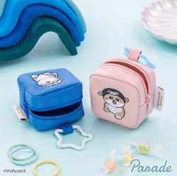 mofusand Square Mini Pouch 7cm_Pink