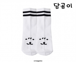 Damgom Stripe 3-Pair Sock Set