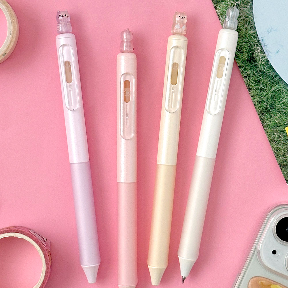 Bingle Cat Gel Pen, 24pcs