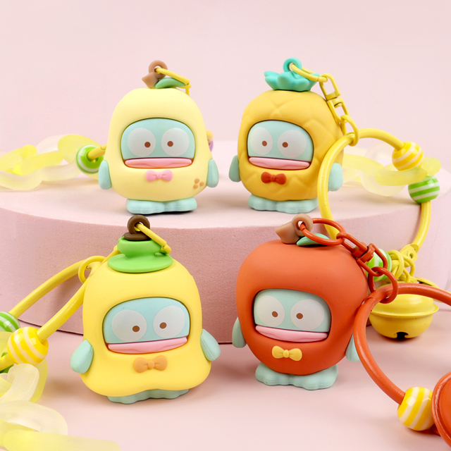 Hangyodon Fruits Figure Keyring, Random