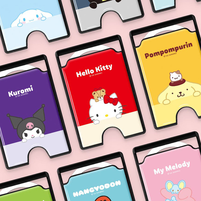 산리오 빼꼼 맥세이프 에폭시 카드지갑