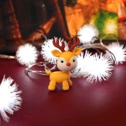 Christmas Miniature Eraser 6PSet