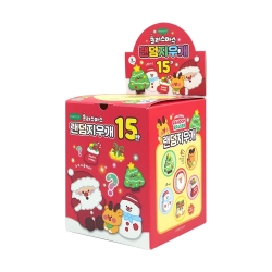 Christmas Random Erasers ver.15, 60pcs