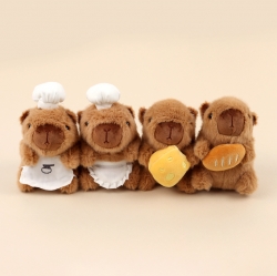 Bakery Capybara Plush Keyring, Random 