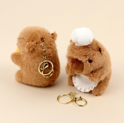 Bakery Capybara Plush Keyring, Random 