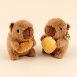 Bakery Capybara Plush Keyring, Random 