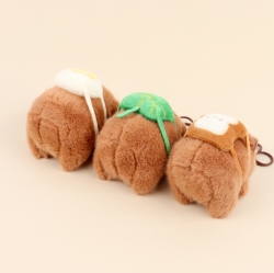 Lucky Snack Capybara Plush Keyring, Random 