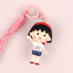 Chibi Maruko-chan Figure Keyring, Random