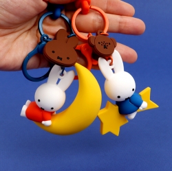 Miffy Dreamland Figure Keyring, Random