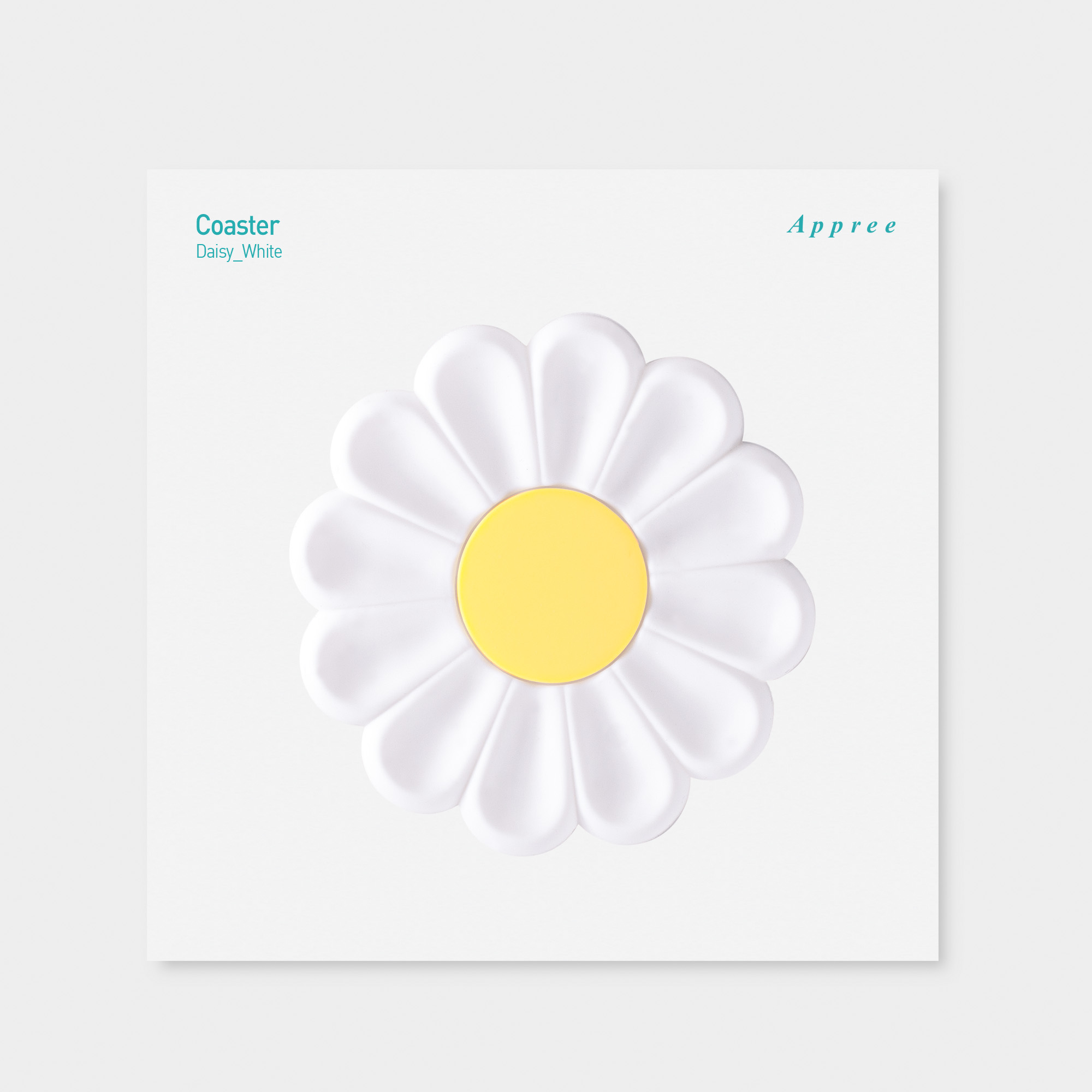 Coaster Daisy White