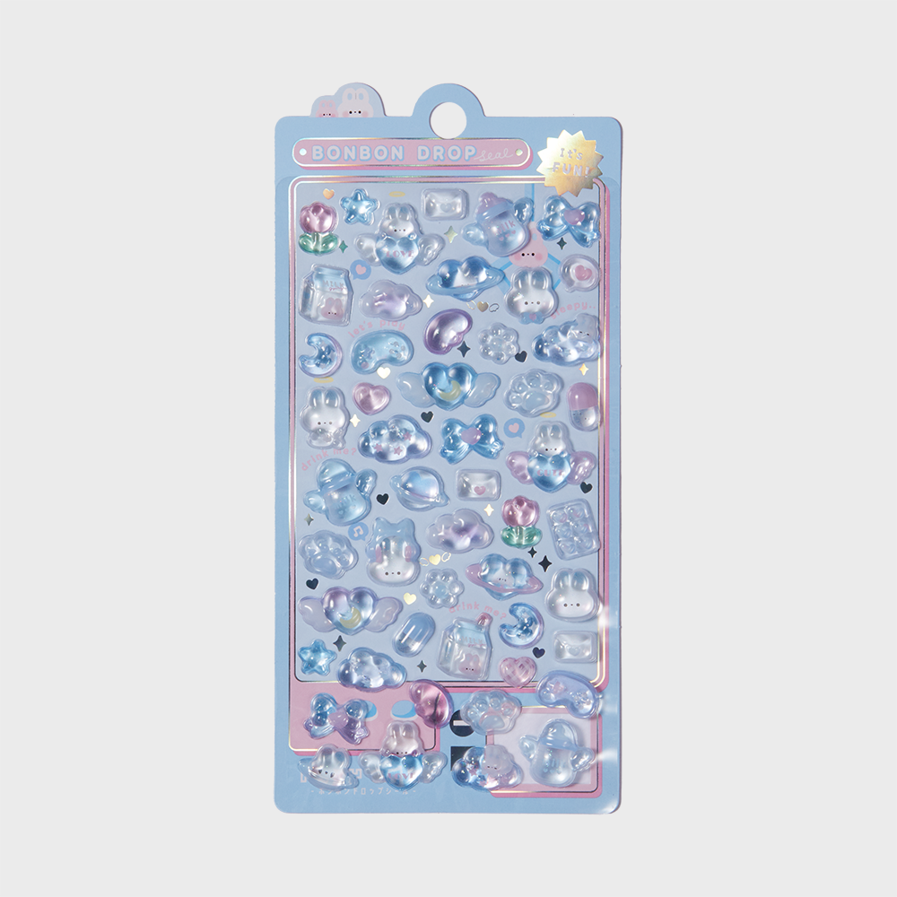3D Crystal Sticker BonBon Drop Bonbonland 10 Sky Bunny