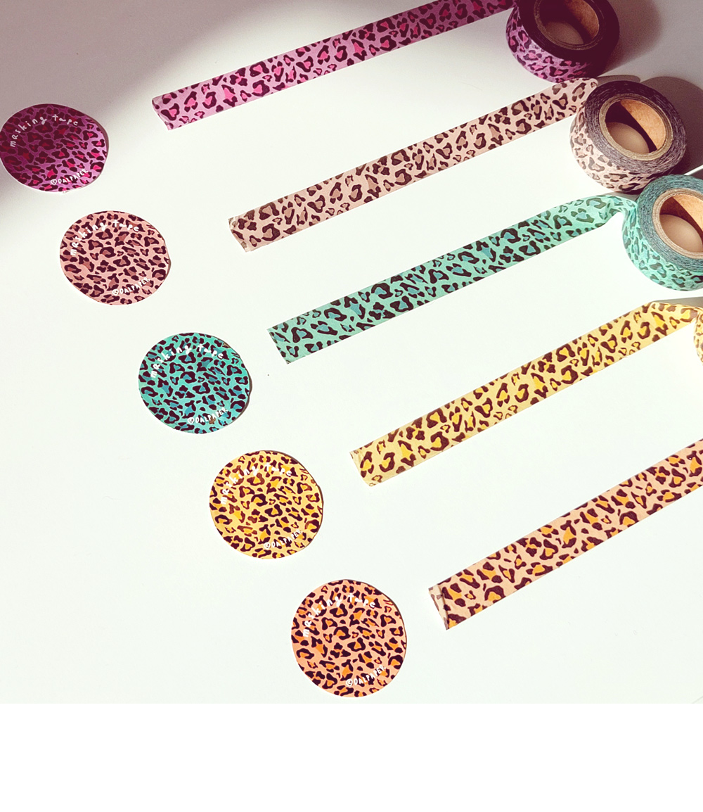 dalpaper washi masking tape 5types