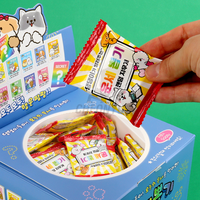 fortune-telling select random eraser, 60PCS