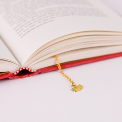 Bookmark Yellow ginkgo leaf