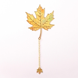Leaf Bookmark_Maple