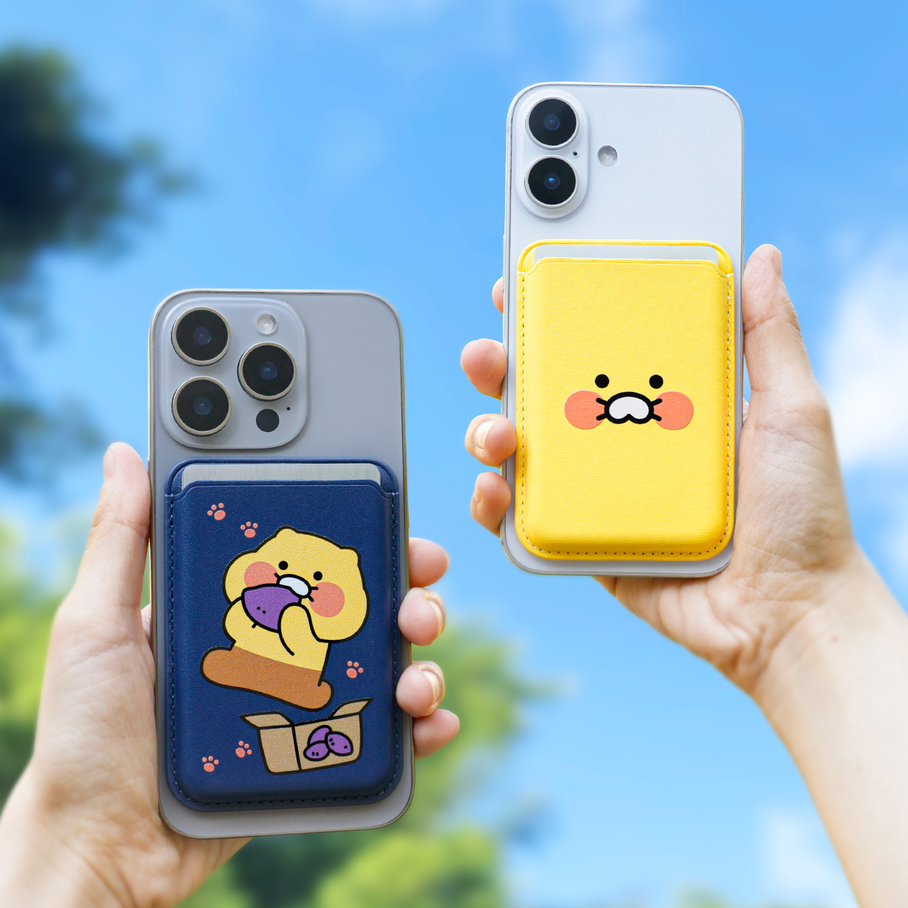 CHOONSIK MacSafe PU Card Holder