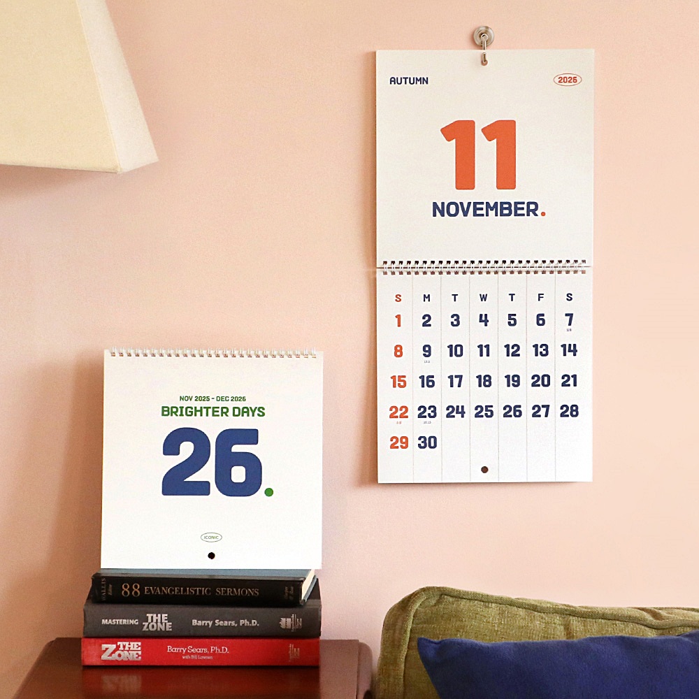 2026 Square Wall Calendar