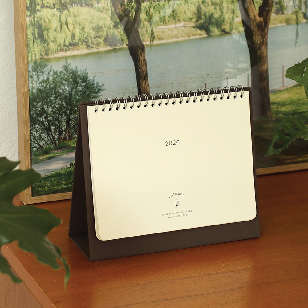 2026 a.ttitude Desk Calendar