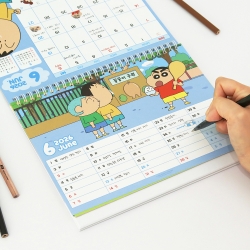 Crayon Shin-chan 2026 Desk Calendar