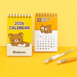 Rilakkuma 2026 Mini Calendar