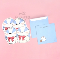 Long tail-tit Shaped Letter Paper