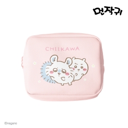CHIIKAWA Pink Square Pouch