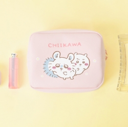 CHIIKAWA Pink Square Pouch