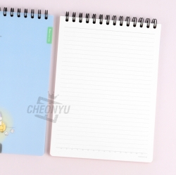 Long tail-tit PP Spiral Notebook , Random