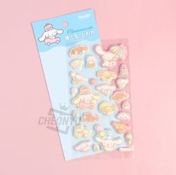 Sanrio Characters Casting Sticker, 18pcs