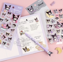 Sanrio Characters Casting Sticker, 18pcs