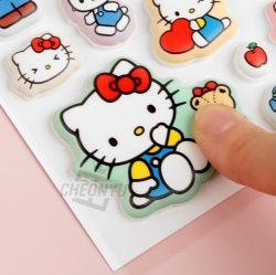 Sanrio Characters Casting Sticker, 18pcs