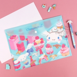 Sanrio Characters Snap Button File Folder