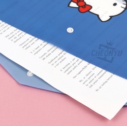 Sanrio Characters Snap Button File Folder