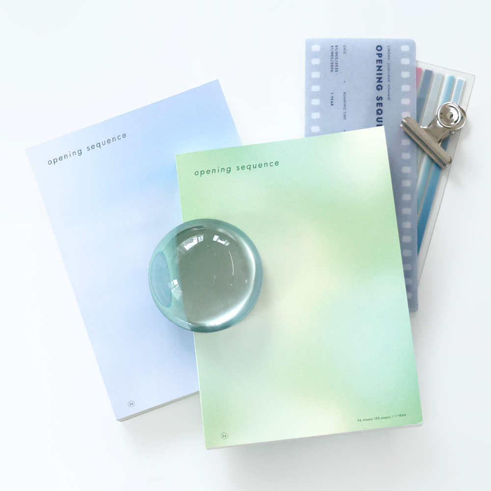 [dated] 2026 opening sequence diary